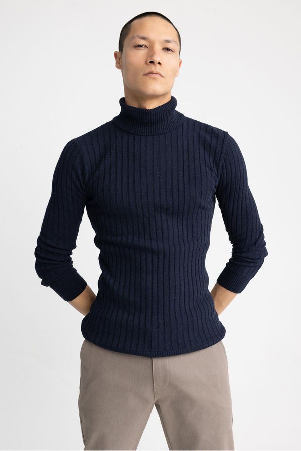 DEFACTO DEFACTO Regular Fit Turtleneck Knitwear Pullover