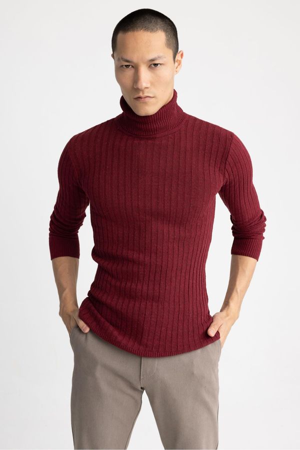 DEFACTO DEFACTO Regular Fit Turtleneck Knitwear Pullover