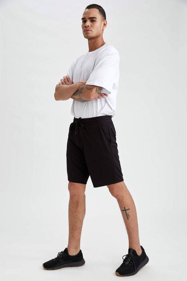 DEFACTO DEFACTO Regular Hem Slim Fit Shorts