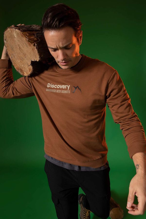 DEFACTO DEFACTO Relax Fit Discovery Licensed Long Sleeve Sweat Shirt