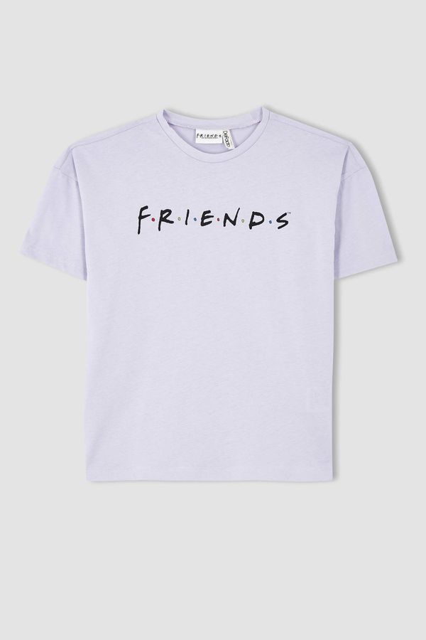 DEFACTO DEFACTO Relax Fit Friends Licensed Short Sleeve T-shirt