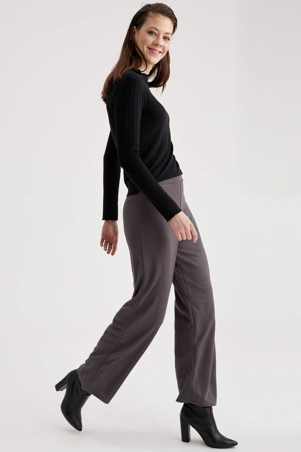 DEFACTO DEFACTO Relax Fit Knit Palazzo Sweatpants