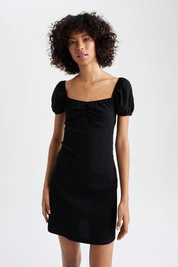 DEFACTO DEFACTO Short Sleeve Knitted Dress