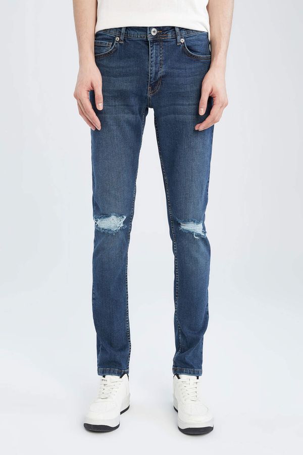 DEFACTO DEFACTO Skinny Fit Distressed Ankle Jeans