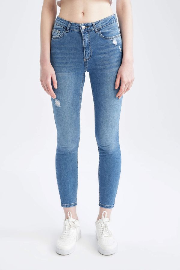 DEFACTO DEFACTO Skinny Fit Distressed Jeans
