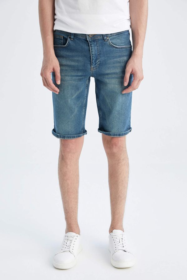 DEFACTO DEFACTO Skinny Fit Jean Bermuda