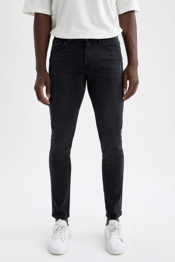 DEFACTO DEFACTO Skinny Fit Straight Leg Jean Trousers