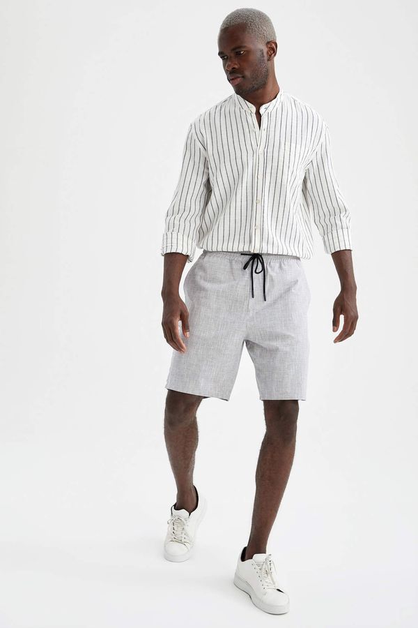 DEFACTO DEFACTO Slim Fit Basic Drawstring Shorts