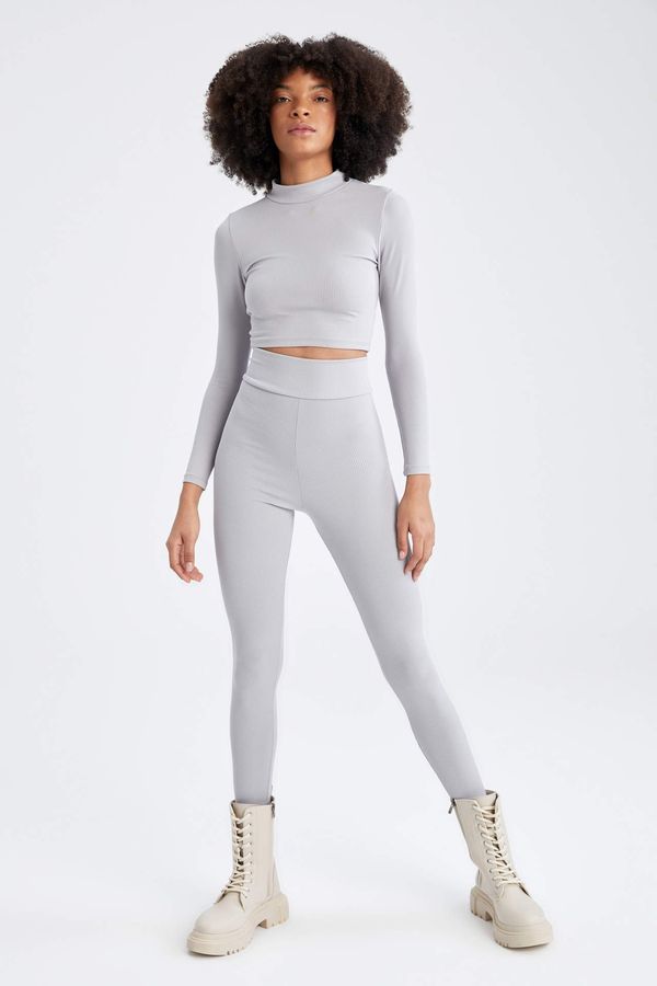 DEFACTO DEFACTO Slim Fit High Waisted Leggings