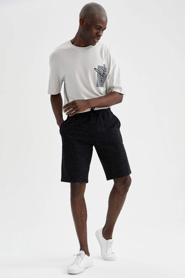 DEFACTO DEFACTO Slim-Fit Knitted Shorts