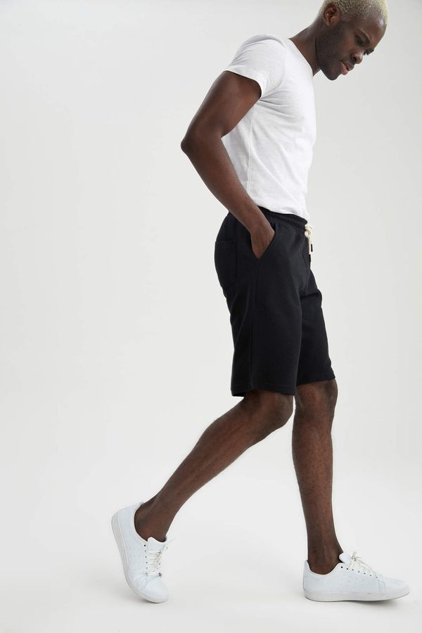 DEFACTO DEFACTO Slim-Fit Knitted Shorts