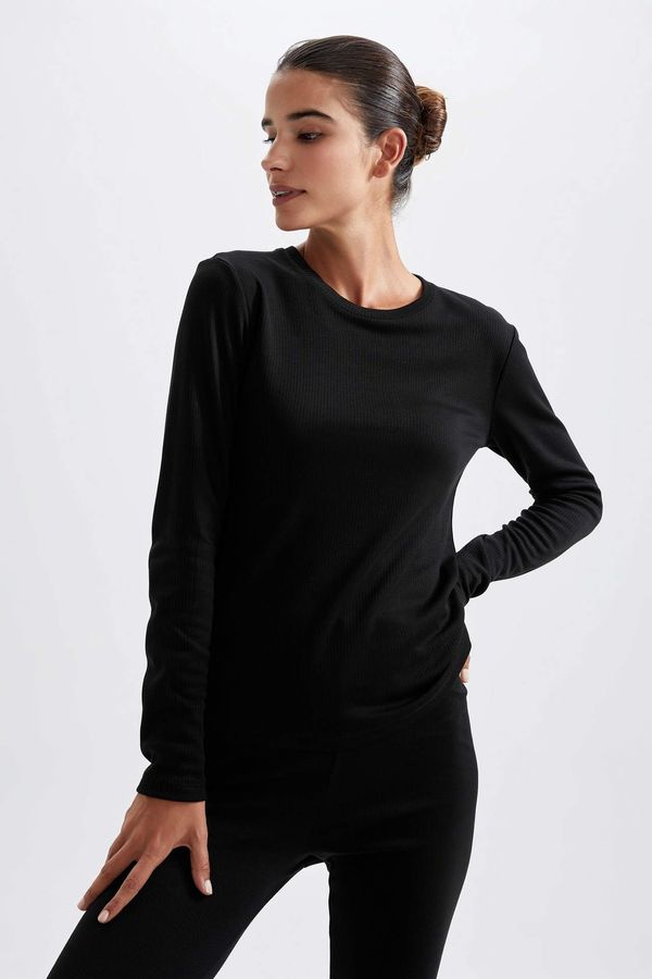 DEFACTO DEFACTO Slim Fit Long Sleeve Knitted Tops