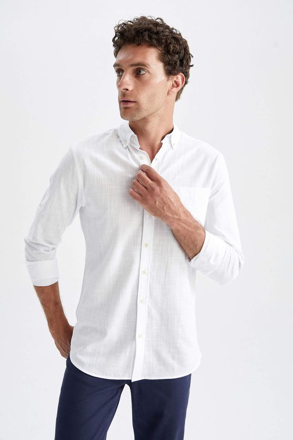 DEFACTO DEFACTO Slim Fit Long Sleeve Shirt