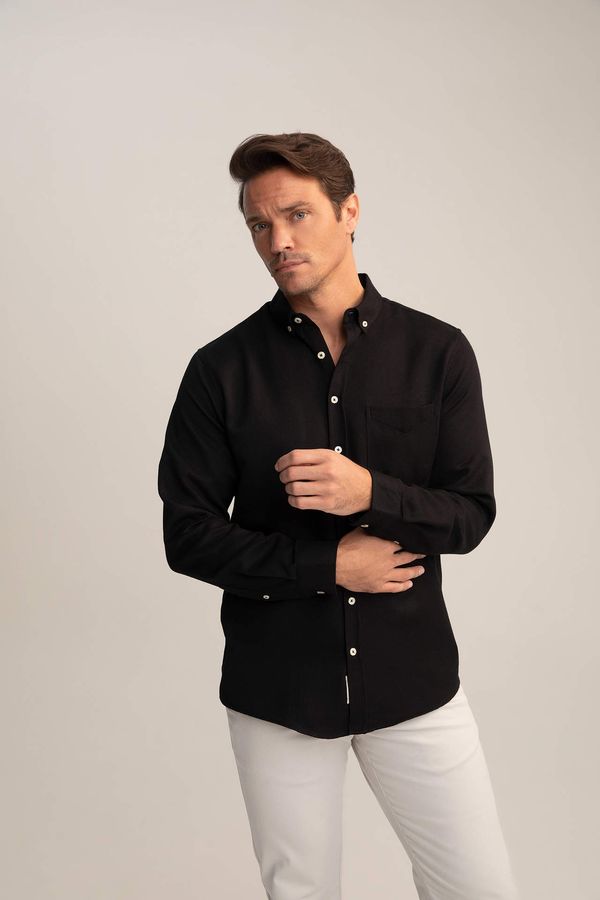 DEFACTO DEFACTO Slim Fit Long Sleeve Shirt