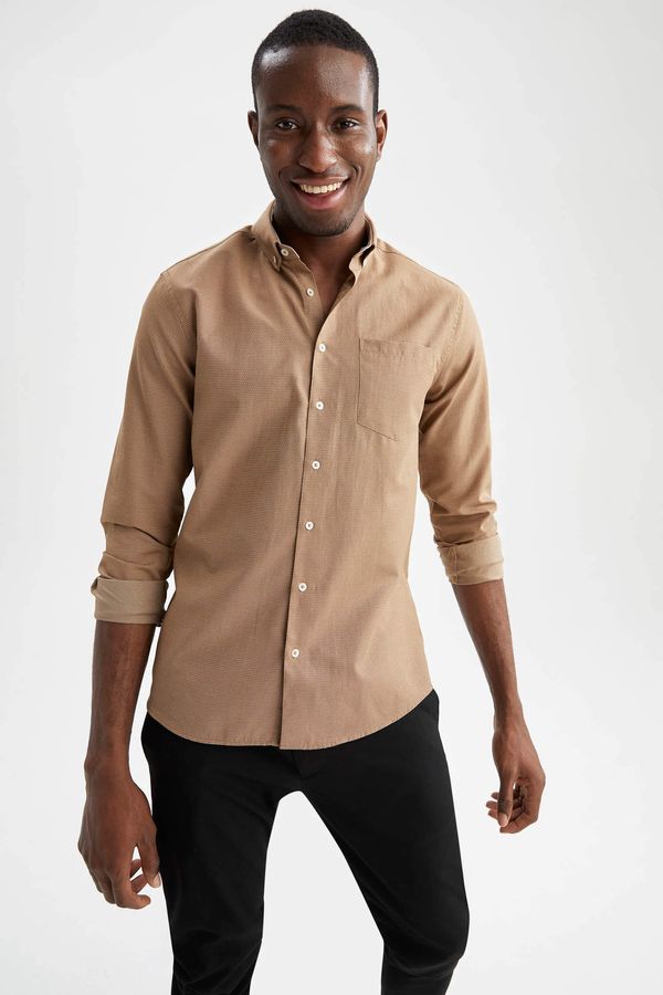 DEFACTO DEFACTO Slim Fit Long Sleeve Shirt