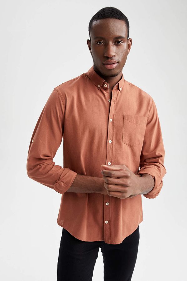 DEFACTO DEFACTO Slim Fit Long Sleeve Shirt