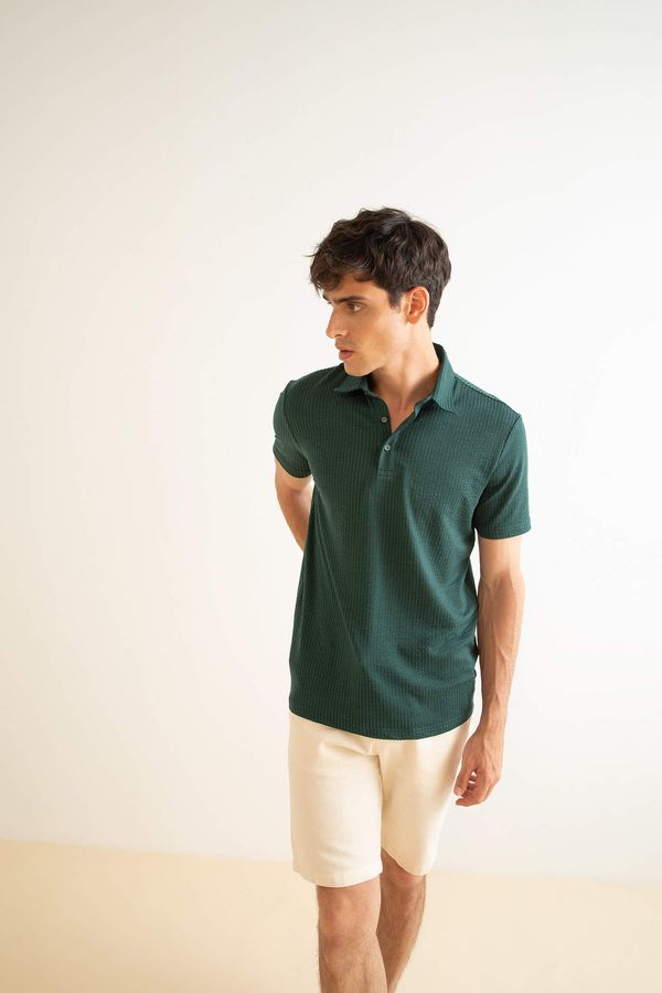 DEFACTO DEFACTO Slim Fit Polo Collar Polo T-Shirt