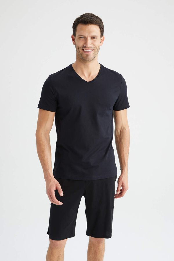 DEFACTO DEFACTO Slim Fit Short Sleeve Knitted Tops