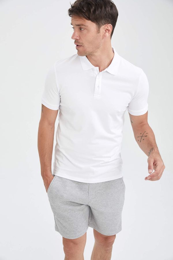 DEFACTO DEFACTO Slim Fit Short Sleeve Polo Shirt