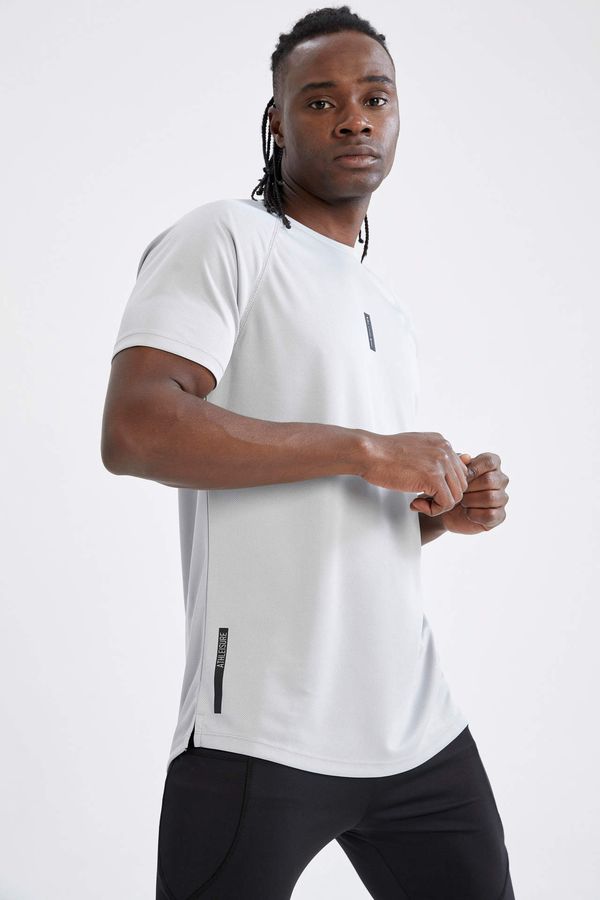 DEFACTO DEFACTO Slim Fit Short Sleeve Sports T-Shirt