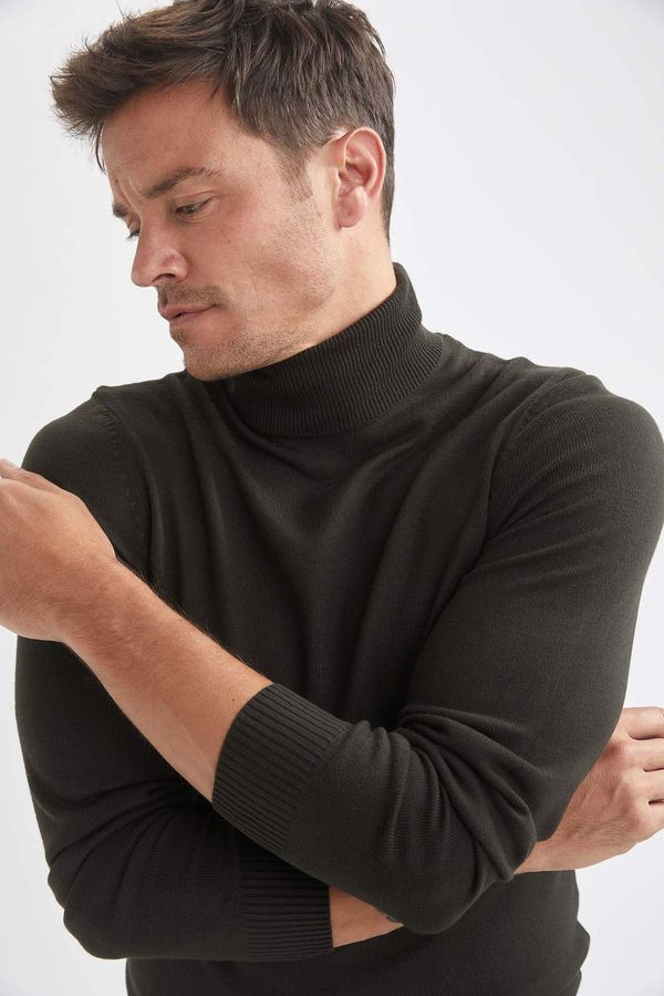 DEFACTO DEFACTO Slim Fit Turtleneck Jumper