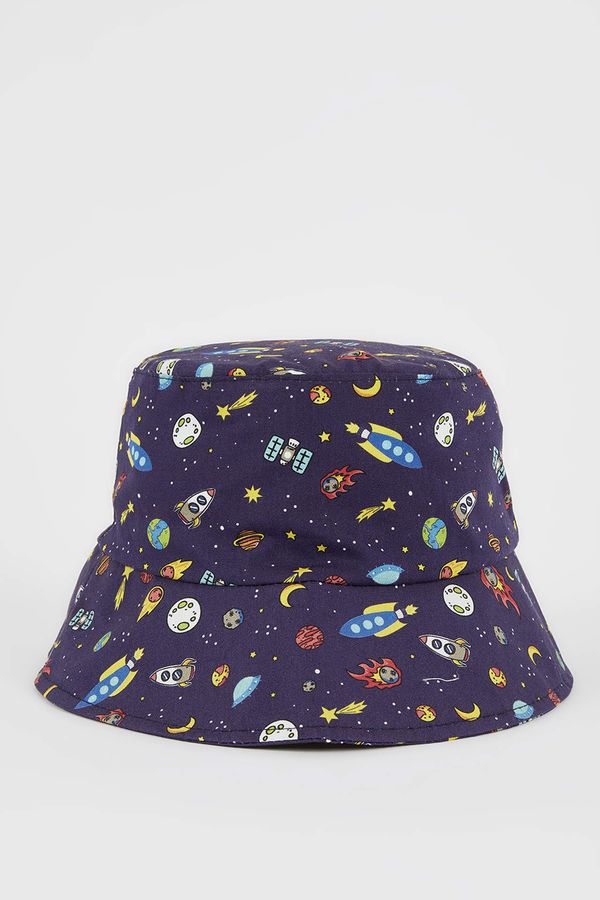DEFACTO DEFACTO Space Print Bucket Hat
