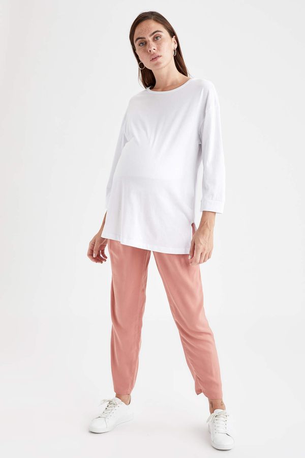DEFACTO DEFACTO Straight Fit Woven Maternity Bottoms