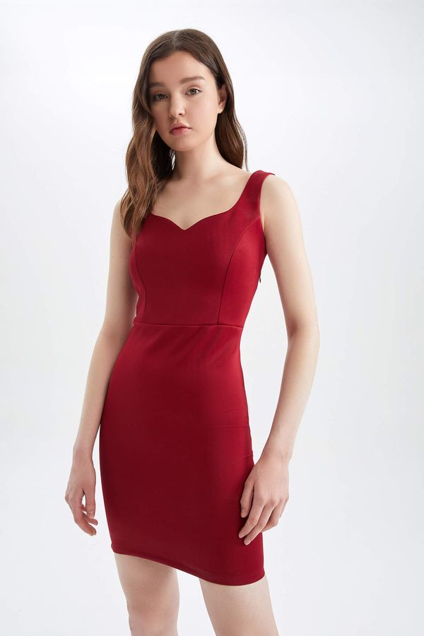 DEFACTO DEFACTO Strapless Basic Mini Evening Dress