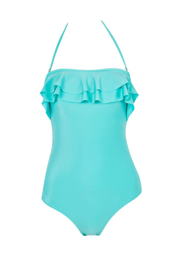 DEFACTO DEFACTO Strappy Frill Detail Swimsuit