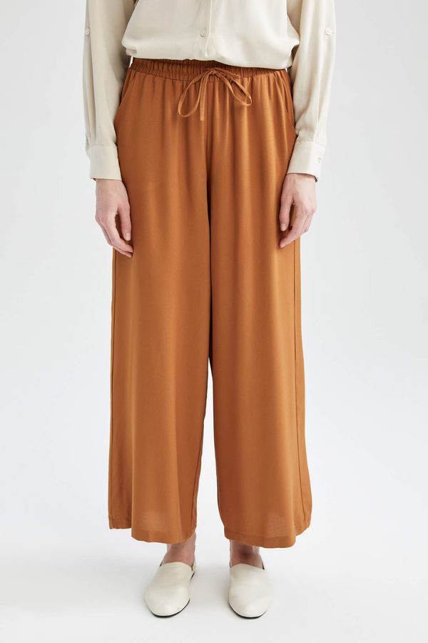 DEFACTO DEFACTO Tie Waist Palazzo Culottes