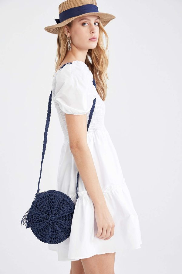 DEFACTO DEFACTO Wicker Crossbody Bag