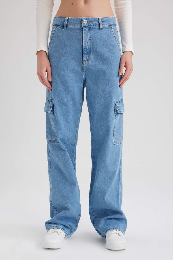 DEFACTO DEFACTO Wide Leg Cargo Jeans