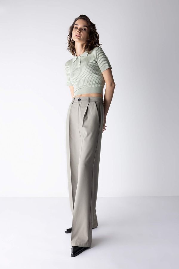 DEFACTO DEFACTO Wide Leg Fabric Trousers