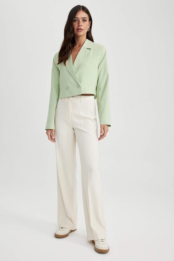 DEFACTO DEFACTO Wide Leg Normal Waist Trousers