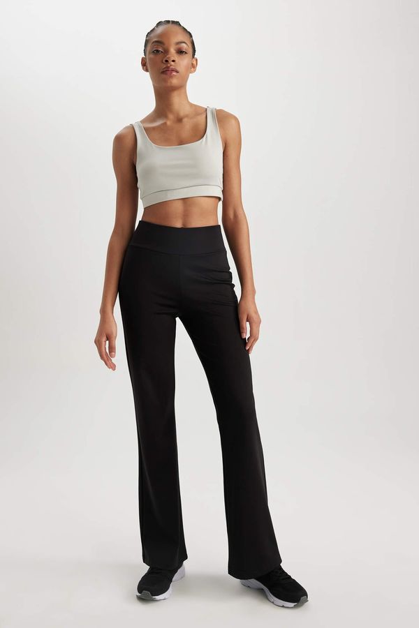 DEFACTO DEFACTO Wide Leg Wide Leg Scuba Diving Fabric Trousers