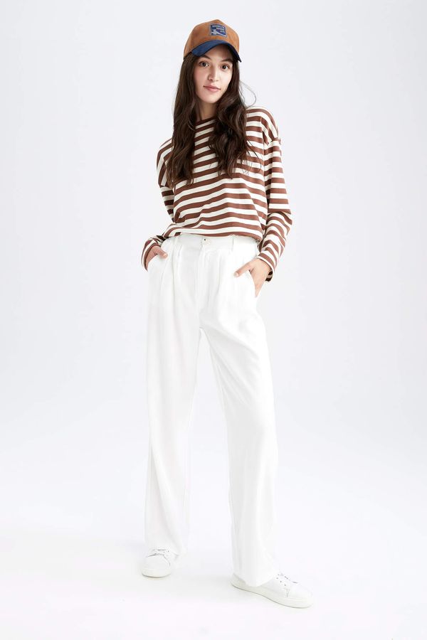 DEFACTO DEFACTO Wide Leg With Pockets Trousers