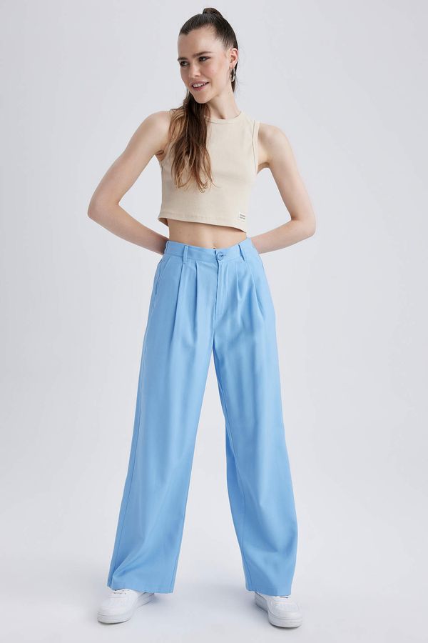 DEFACTO DEFACTO Wide Leg With Pockets Trousers