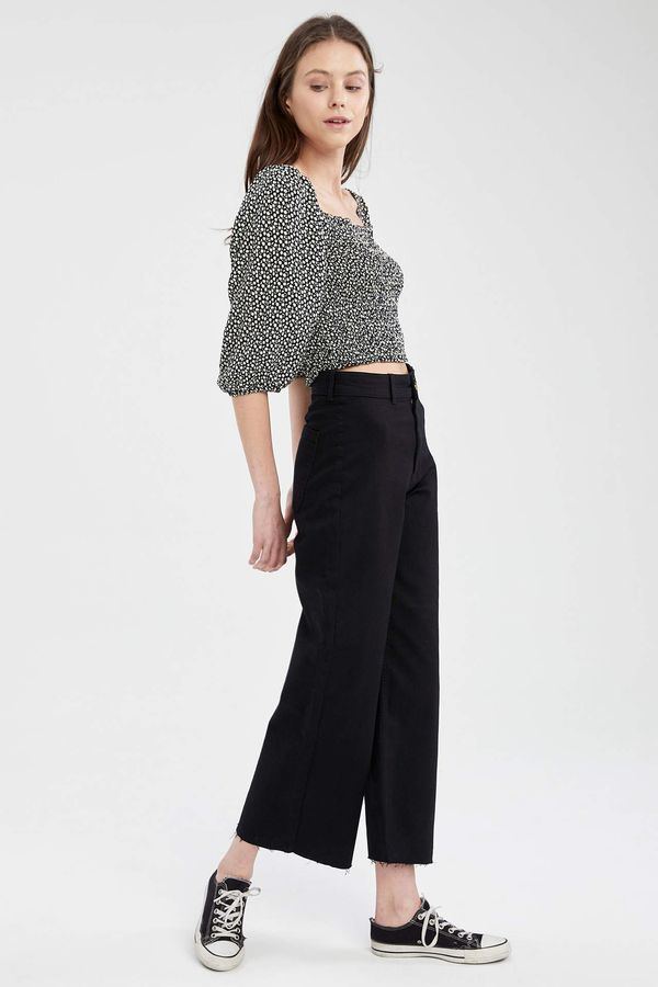 DEFACTO DEFACTO Wide Leg Woven Bottom Trousers