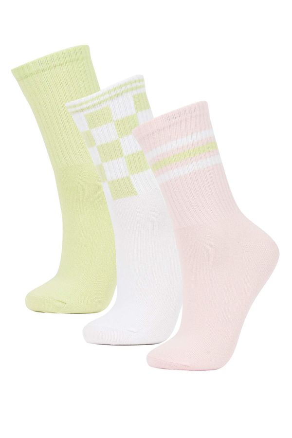 DEFACTO DEFACTO Women 3 Pack Cotton Long Socks