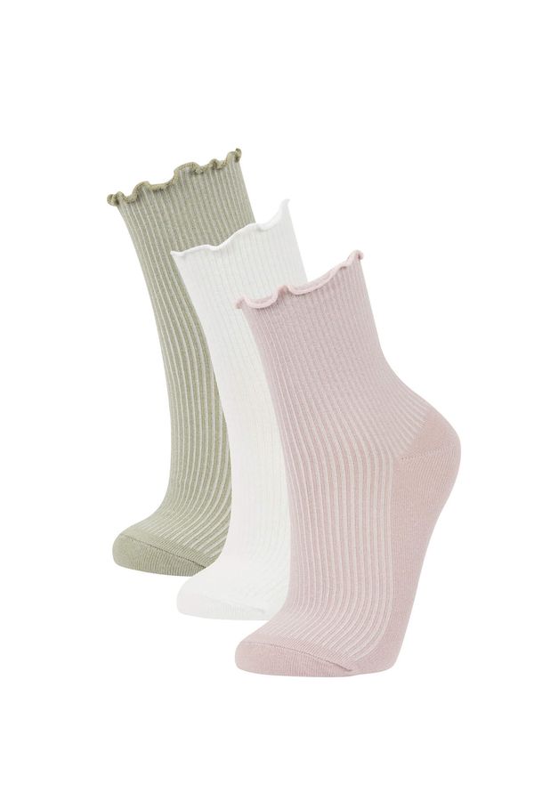 DEFACTO DEFACTO Women 3 Pack Cotton Long Socks