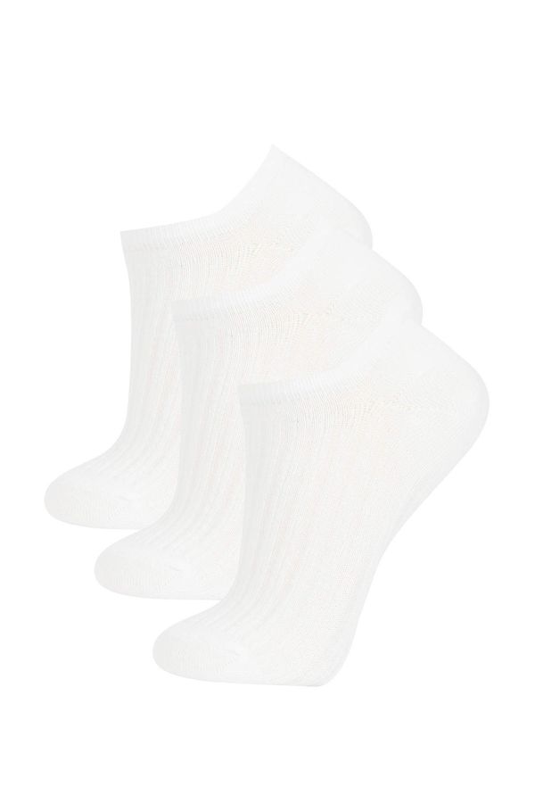 DEFACTO DEFACTO Women 3 Pack Cotton Sneaker Socks