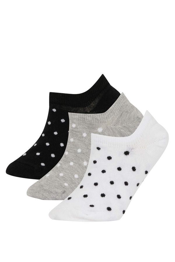 DEFACTO DEFACTO Women 3 Pack Cotton Sneaker Socks