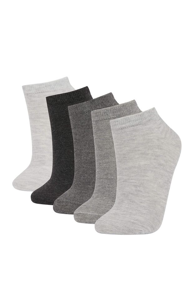 DEFACTO DEFACTO Women's Cotton 5 Pack Short Socks