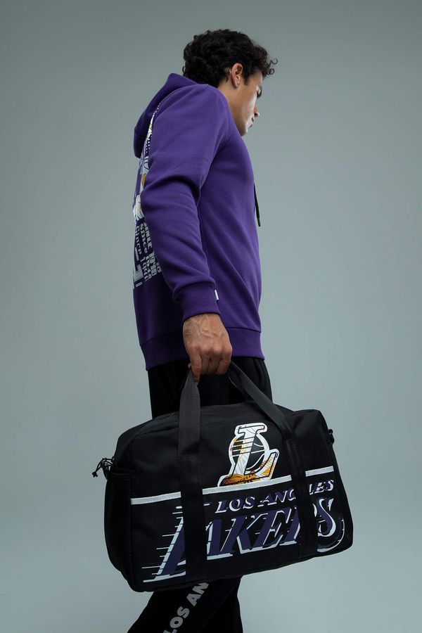 DEFACTO Men's Defacto Fit NBA Los Angeles Lakers Sports And Travel Bag