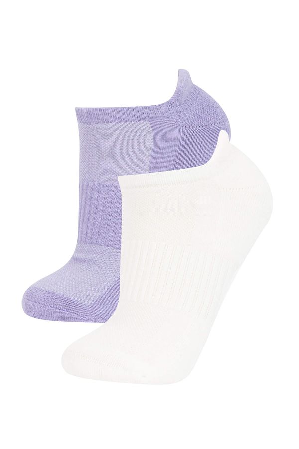 DEFACTO Women Defacto Fit 2-Pack Cotton Sports Socks