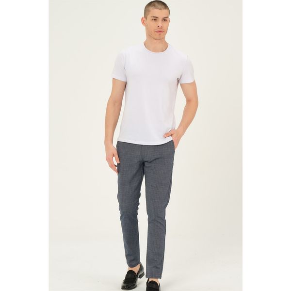 dewberry P2025 DEWBERRY DEZZY MEN'S TROUSERS-LACİVERT