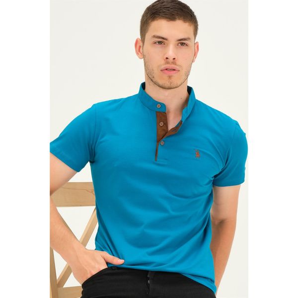 dewberry T8560 DEWBERRY T-SHIRT-DARK TURQUOISE