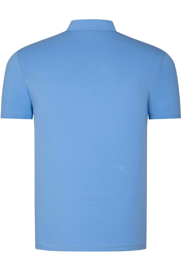 dewberry T8582 DEWBERRY MENS T-SHIRT-LIGHT BLUE