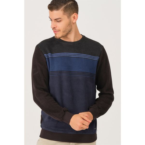 dewberry V3205 DEWBERRY DIO RISE MENS SWEATSHIRT-OUTDOOR ANTHRACITE