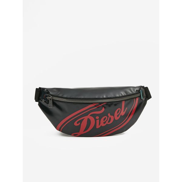 Diesel Black Waist Bag Diesel - Mens